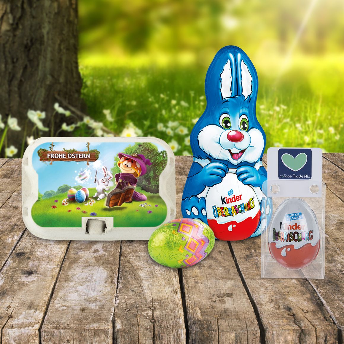 Sweet advertising and promotional items for Easter