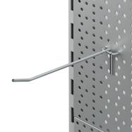 Единична кука за перфорирана стена – 4 мм
