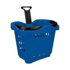 Пазарска кошница на колела “TL-1”, 55 литра, синя