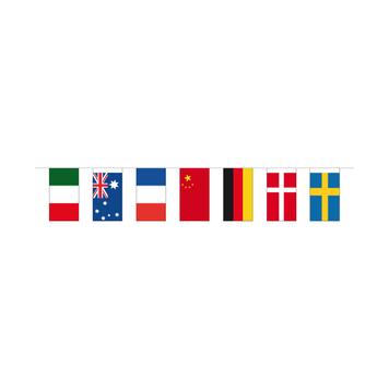 Украса с национални флагчета "Countries"