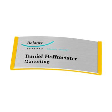 Именна табелка "Balance Alu-Complete", вкл. печат