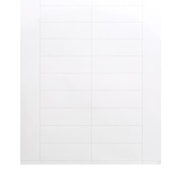 5 хартиени вложки за именни табели "Podio Paper slim"