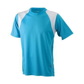 Мъжка спортна тениска, двуцветна