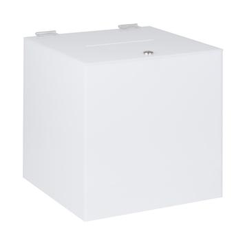 Лотарийна кутия - урна -  кутия за томболи от непрозрачен плексиглас
