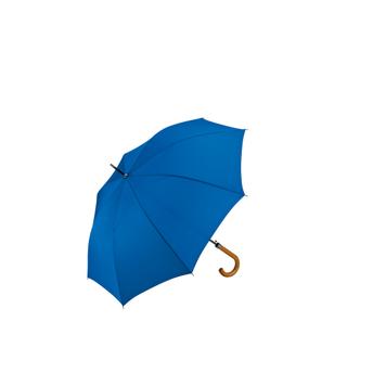 Автоматичен чадър с дървена кръгла дръжка
