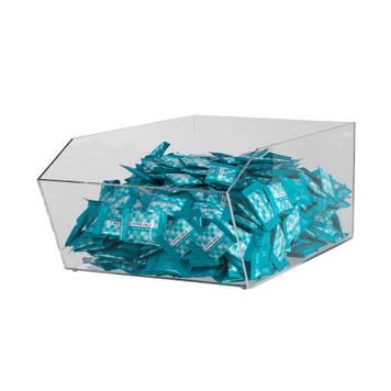 Кутия за продукти от прозрачен плексиглас