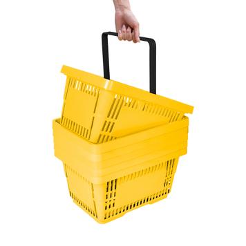 Пазарска кошница от пластмаса