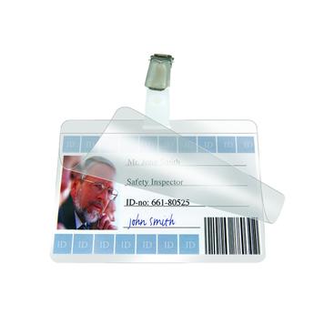 Метален клипс за бадж "ID Card"