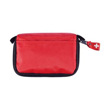 Комплект за първа помощ в червена чанта с халка за колан