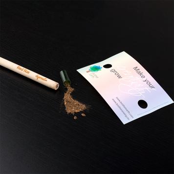 Молив "Sprout" със семена и рекламна картичка